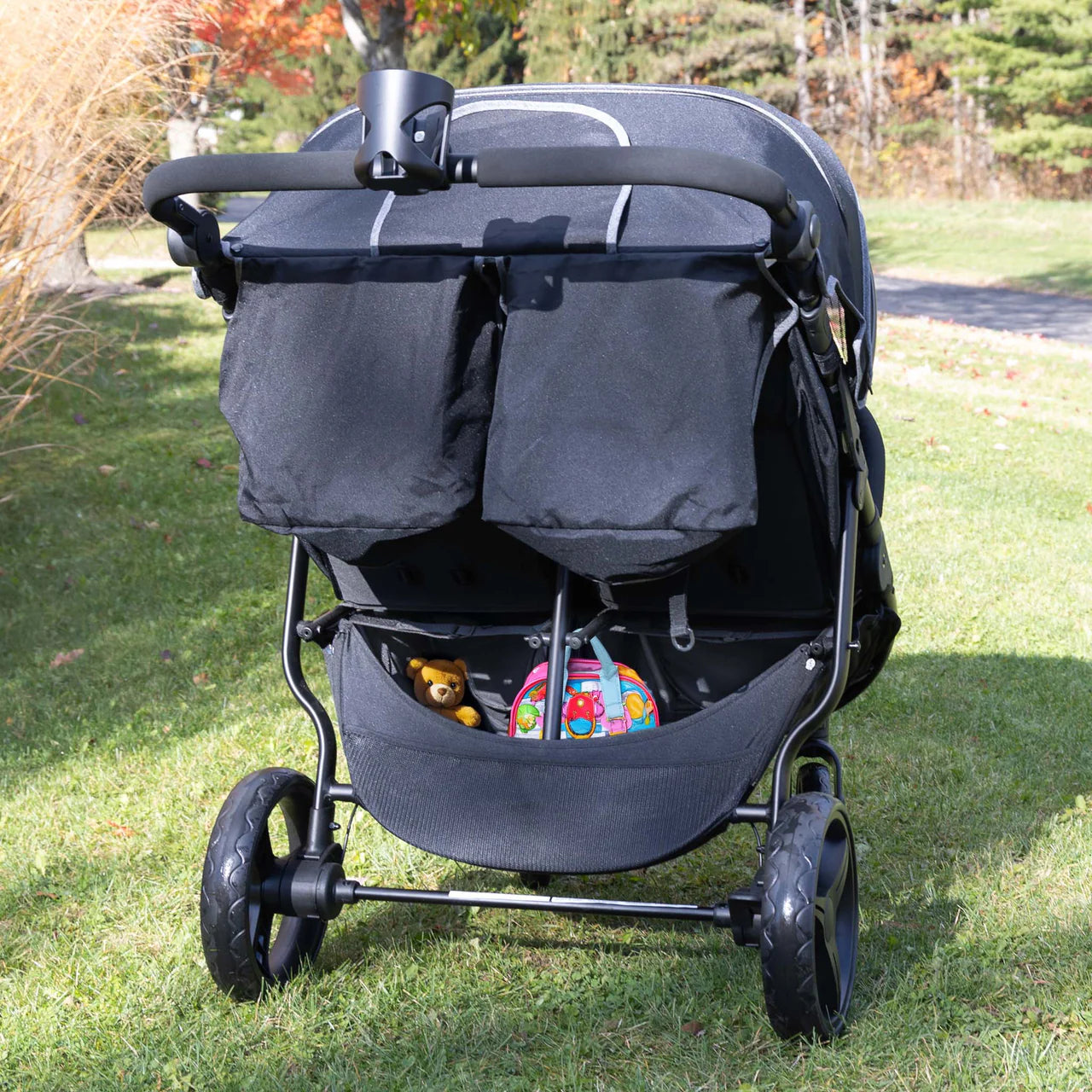 Foundations Gaggle Roadster Duo™ Side-by-Side Double Stroller – Lightweight, Durable 2-Seat Baby Stroller