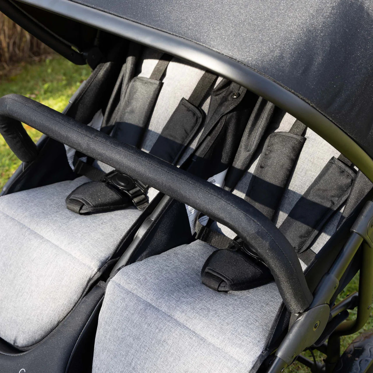 Foundations Gaggle Roadster Duo™ Side-by-Side Double Stroller – Lightweight, Durable 2-Seat Baby Stroller