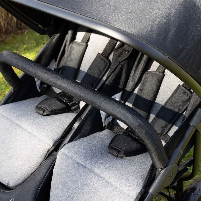 Foundations Gaggle Roadster Duo™ Side-by-Side Double Stroller – Lightweight, Durable 2-Seat Baby Stroller