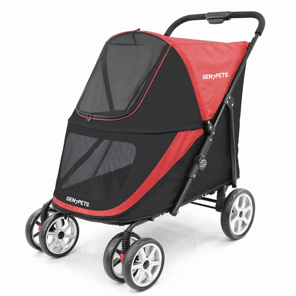 Gen7 Pets - Gen7 Pets Big Dog Pet Stroller Red
