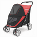 Gen7 Pets - Gen7 Pets Big Dog Pet Stroller Red