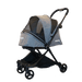 Gen7 Pets - Gen7 Pets Genius City Pet Stroller Heather Black