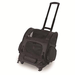 Gen7 Pets - Gen7 Pets Roller-Carrier™ Pet Carrier - Black Geometric