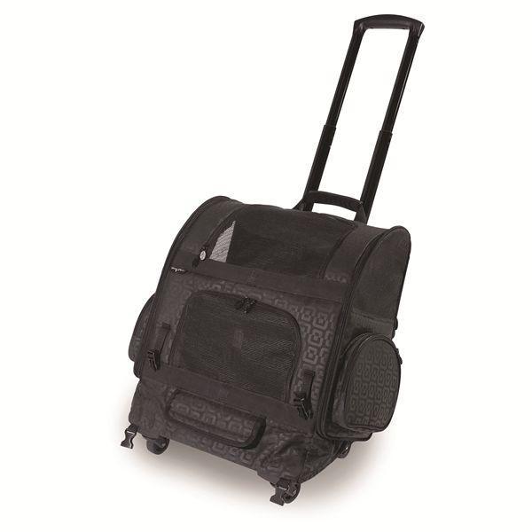 Gen7 Pets - Gen7 Pets Roller-Carrier™ Pet Carrier - Black Geometric