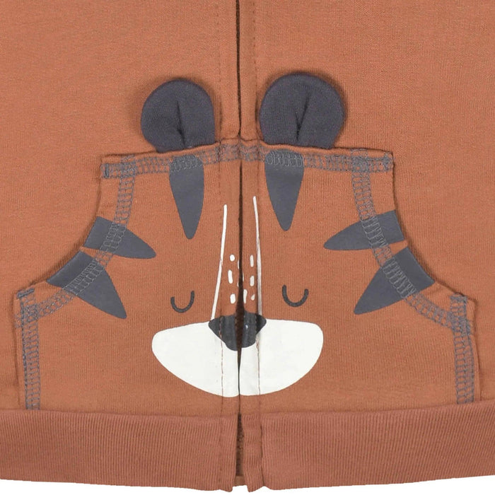 Gerber - Gerber 2-Piece Baby & Toddler Tiger Hoodie and Joggers Set (12m-5yrs)