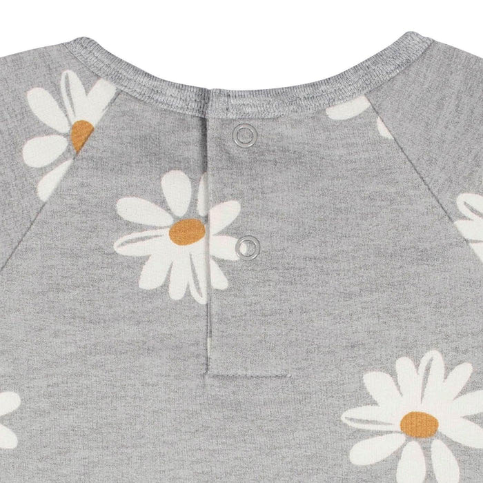 Gerber - Gerber 2-Piece Baby Girls Daisy Peplum Top & Leggings Set - Prepack