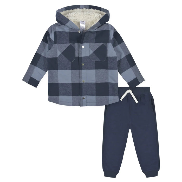 Gerber - Gerber 2pc Flannel Baby & Toddler Jacket and Jogger Pant Set - (12m-5T)