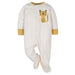 Gerber - Gerber 4-Pack Baby Boys Tiger Sleep n Plays with Mitten Cuffs