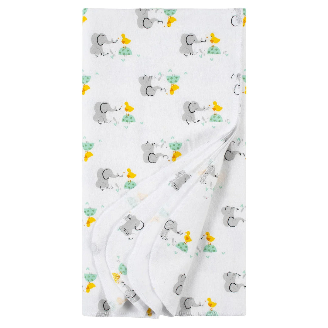 Gerber - Gerber 4-Pack Flannel Baby Receiving Blankets