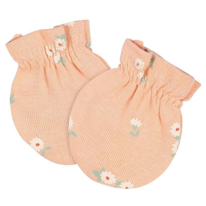 Gerber - Gerber 4-Piece Baby Cap & Mitten Set - 0-6m