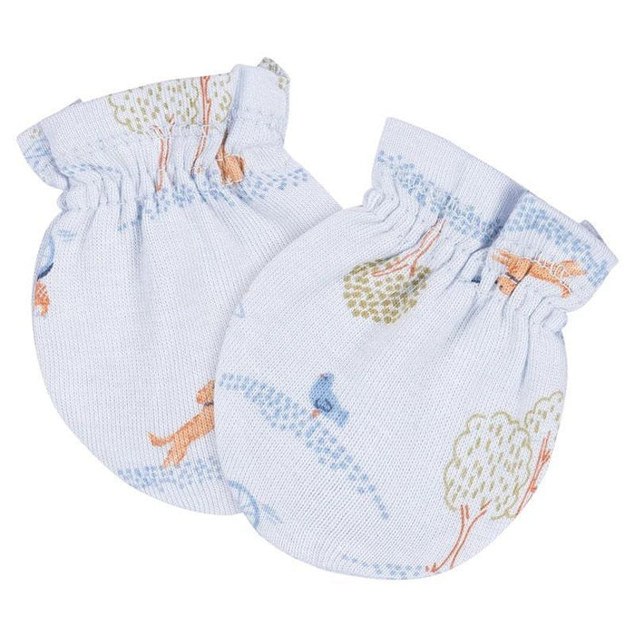 Gerber - Gerber 4-Piece Baby Cap & Mitten Set - 0-6m