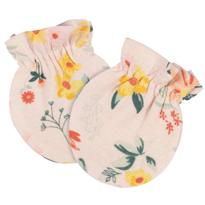 Gerber - Gerber 4-Piece Baby Cap & Mitten Set - 0-6m