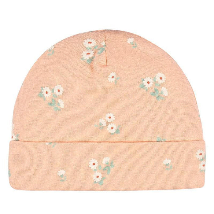 Gerber - Gerber 4-Piece Baby Cap & Mitten Set - 0-6m