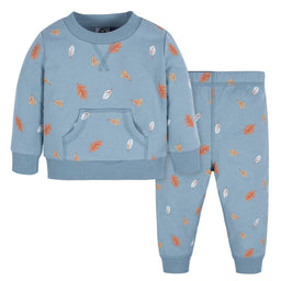 Gerber - Gerber Baby & Toddler 2pc Fleece Top and Pant Set