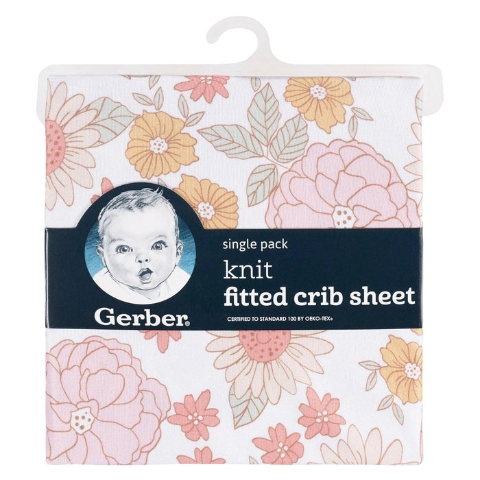 Gerber - Gerber Baby Crib Fitted Sheet