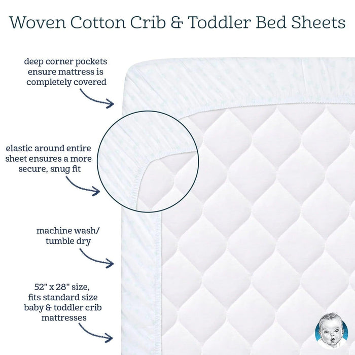 Gerber - Gerber Baby Crib Fitted Sheet