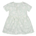 Gerber - Gerber Baby Girl Cotton Dress – Floral Infant Dress with Pockets & Easy Snap Back - Sage Wildflower - 0-9m