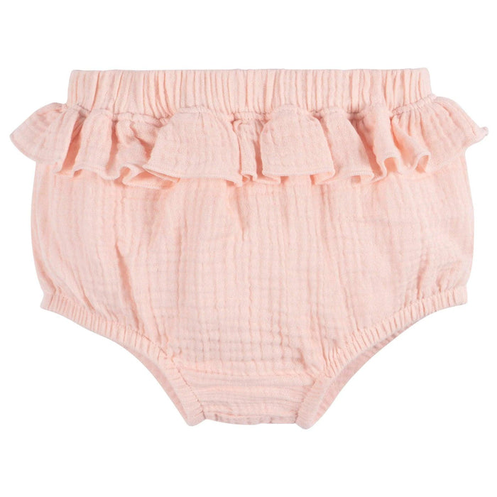 Gerber - Gerber Baby Girls 2pc Top + Diaper Cover Set - Blush