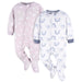 Gerber - Gerber Footed Fleece Blanket Sleepers - 2-pk