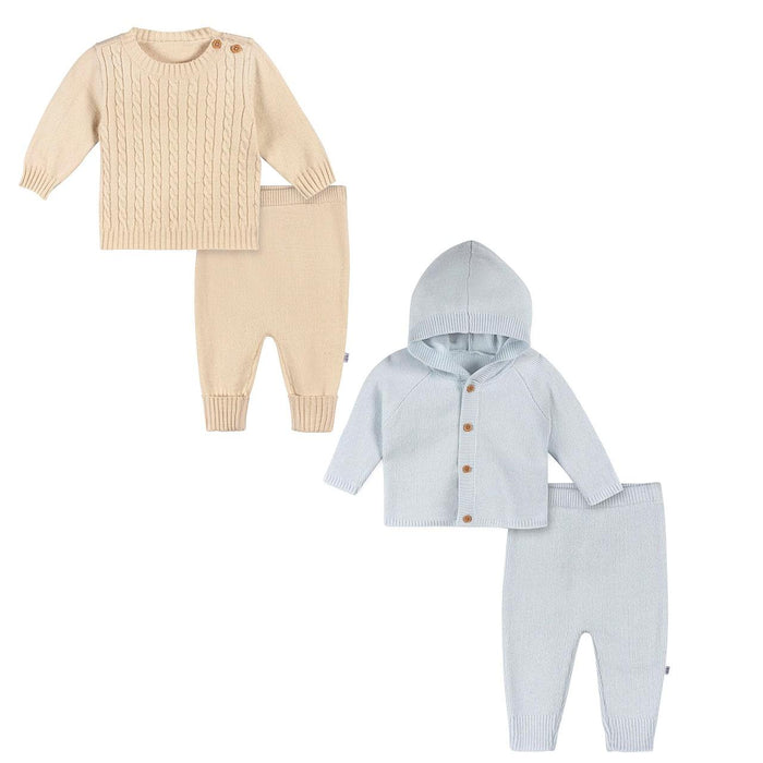 Gerber - Gerber Infant & Baby 2pc Knitted Top and Pant Set