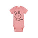 Gerber - Gerber Onesies Brand Short Sleeve Bodysuit - Coral Bunny - hello
