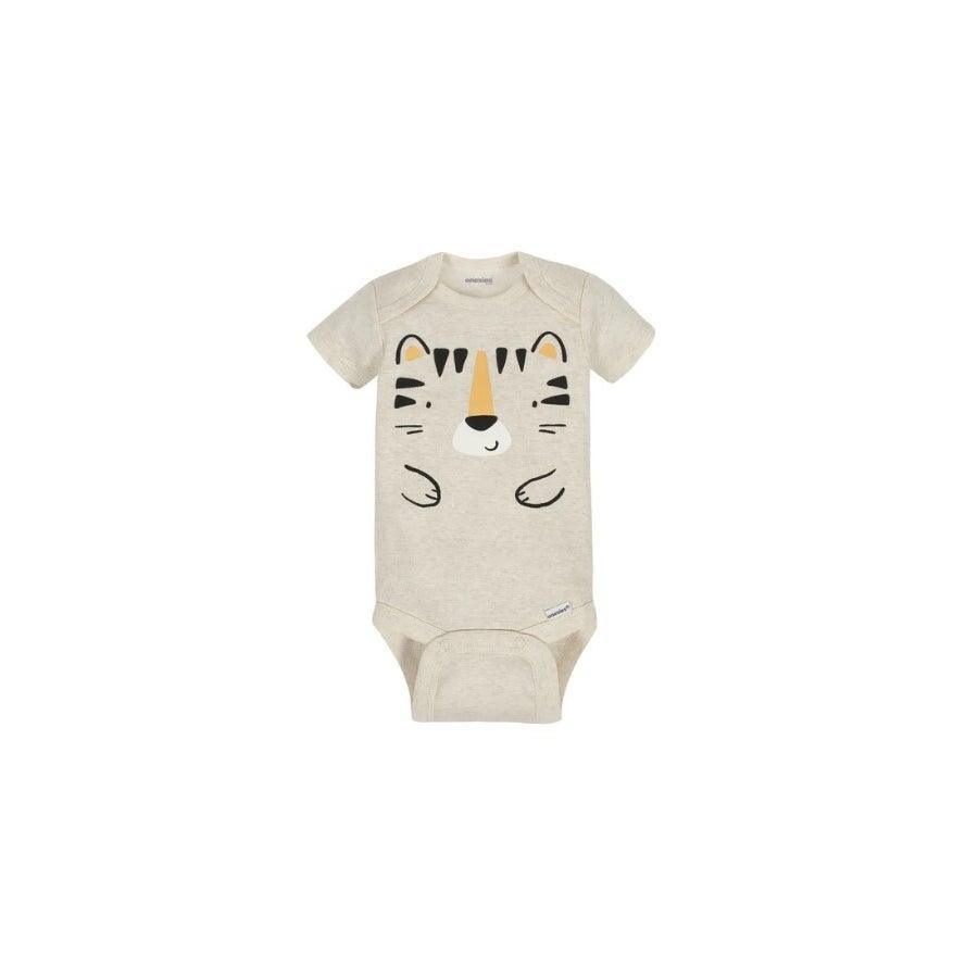 Gerber - Gerber Onesies Brand Short Sleeve Bodysuit - Tiger