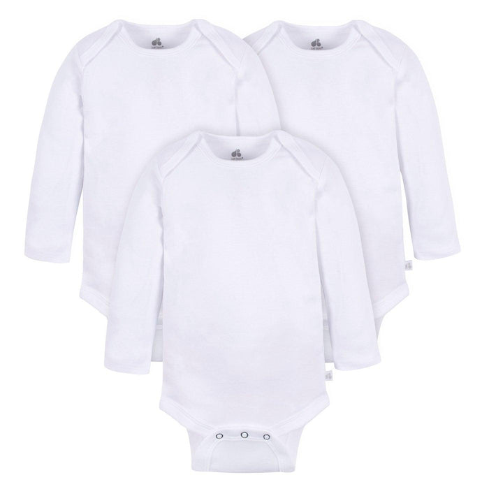 Gerber - Gerber Onesies Long Sleeve 3 Pack Preemie