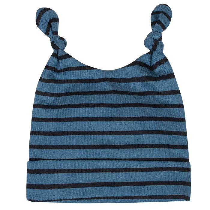 Gerber - Gerber® 3-Pack Baby Boys Badger Organic Shirt, Footed Pant and Cap Set