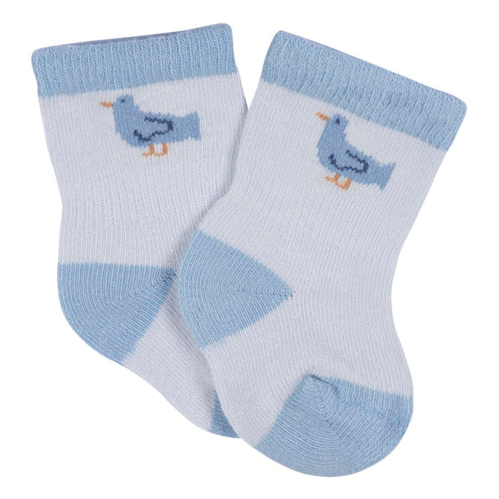 Gerber - Gerber® Gerber 6-Pack Baby Boy Puppy Playground Jersey Crew Socks