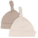 Gerber - Just Born by Gerber Baby Neutral 4-Piece Hat and Mittens - TAN