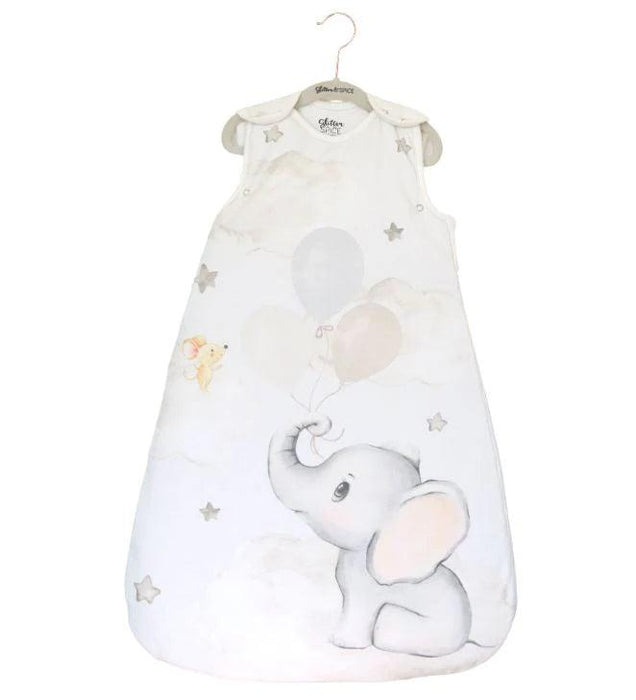 Glitter and Spice - Glitter and Spice Baby Sleepsack Up & Away - 0-6m - TOG 2.5