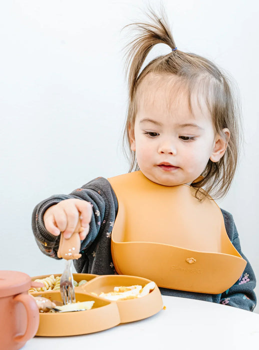 Glitter and Spice - Glitter & Spice Fork & Spoon Set | Soft Silicone Utensils for Babies & Toddlers