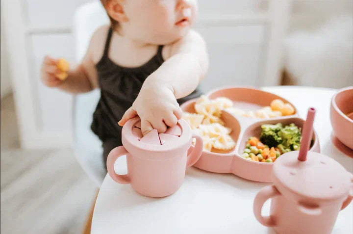 Glitter and Spice - Grow with Me Silicone Snack Set | Versatile, Durable, Baby-Friendly