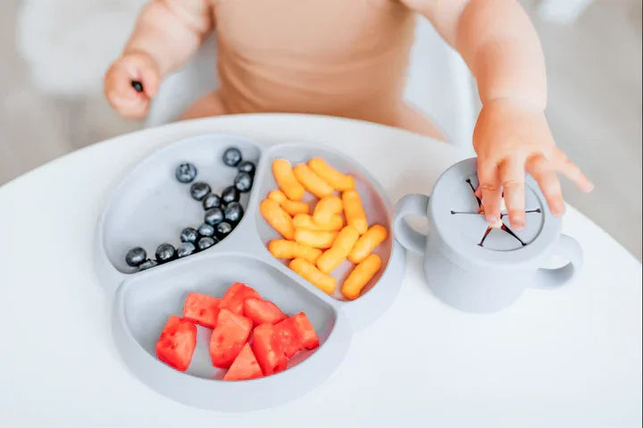 Glitter and Spice - Grow with Me Silicone Snack Set | Versatile, Durable, Baby-Friendly