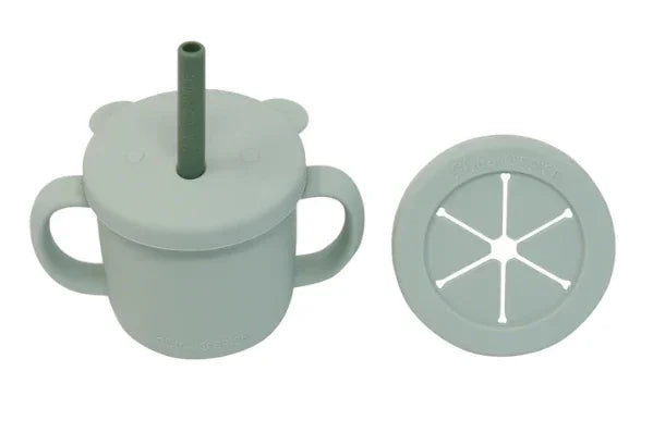 Glitter and Spice - Grow with Me Silicone Snack Set | Versatile, Durable, Baby-Friendly