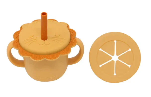 Glitter and Spice - Grow with Me Silicone Snack Set | Versatile, Durable, Baby-Friendly