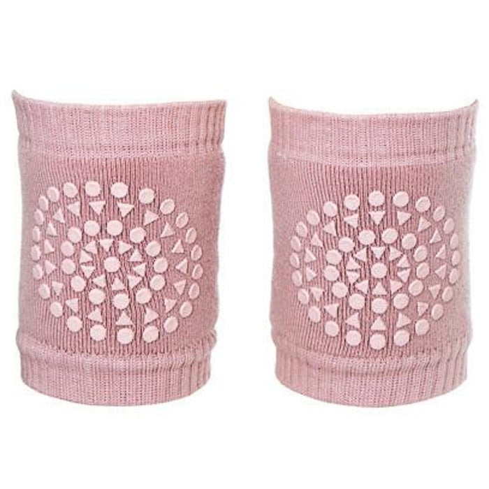 GoBabyGo Organic Cotton Baby Crawling Knee Protective Pads - 2 Pack - One Size