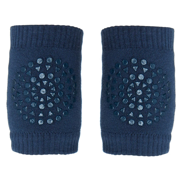 GoBabyGo Organic Cotton Baby Crawling Knee Protective Pads - 2 Pack - One Size