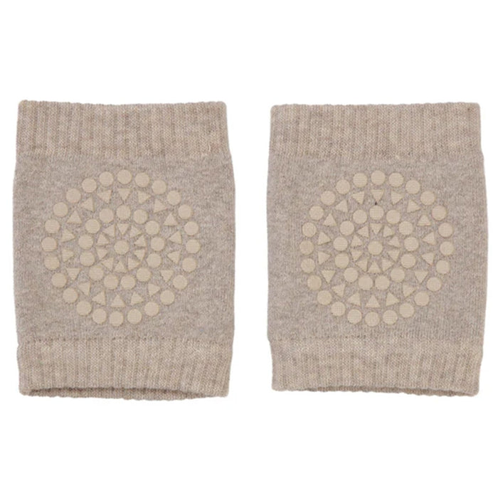 GoBabyGo Organic Cotton Baby Crawling Knee Protective Pads - 2 Pack - One Size