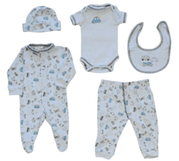 Goldtex - 5-Piece Baby Layette Set