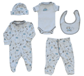 Goldtex - 5-Piece Baby Layette Set