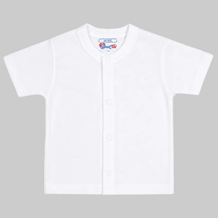 Goldtex® Baby Short Sleeve Vest Soft Cotton Everyday Essential 3M–24M