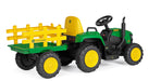 Goldtex - John Deere 12V Farm Power Ride-On Tractor with Remote | Peg Perego