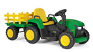 Goldtex - John Deere 12V Farm Power Ride-On Tractor with Remote | Peg Perego