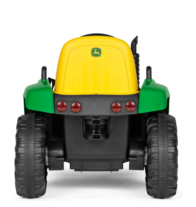 Goldtex - John Deere 12V Farm Power Ride-On Tractor with Remote | Peg Perego