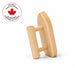 Solid maple wood iron kids toy - Made in Canada