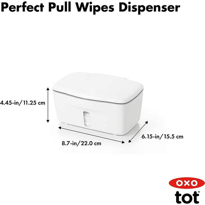 Goldtex - Oxo Tot PerfectPull Baby Wipes Dispenser - Grey