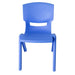 Goldtex® - Children’s Daycare Chair – Stackable, Durable, One-Piece Molded Plastic - Kid-Safe Design