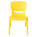 Goldtex® - Children’s Daycare Chair – Stackable, Durable, One-Piece Molded Plastic - Kid-Safe Design