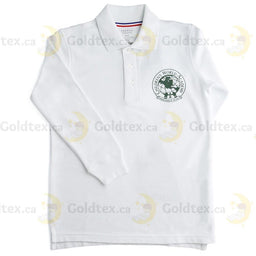 Goldtex® - CWA - Long Sleeved School Uniform Polo with Logo